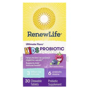 Renewlife Kids Probiotic Ultimate Flora 3 Billion Live