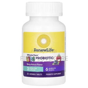 Renewlife Kids Probiotic Ultimate Flora 3 Billion Live