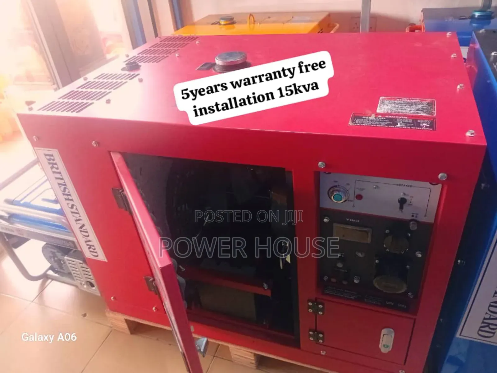 Rock Gold Volt 16500watts Diesel Perkins Generator 15kva