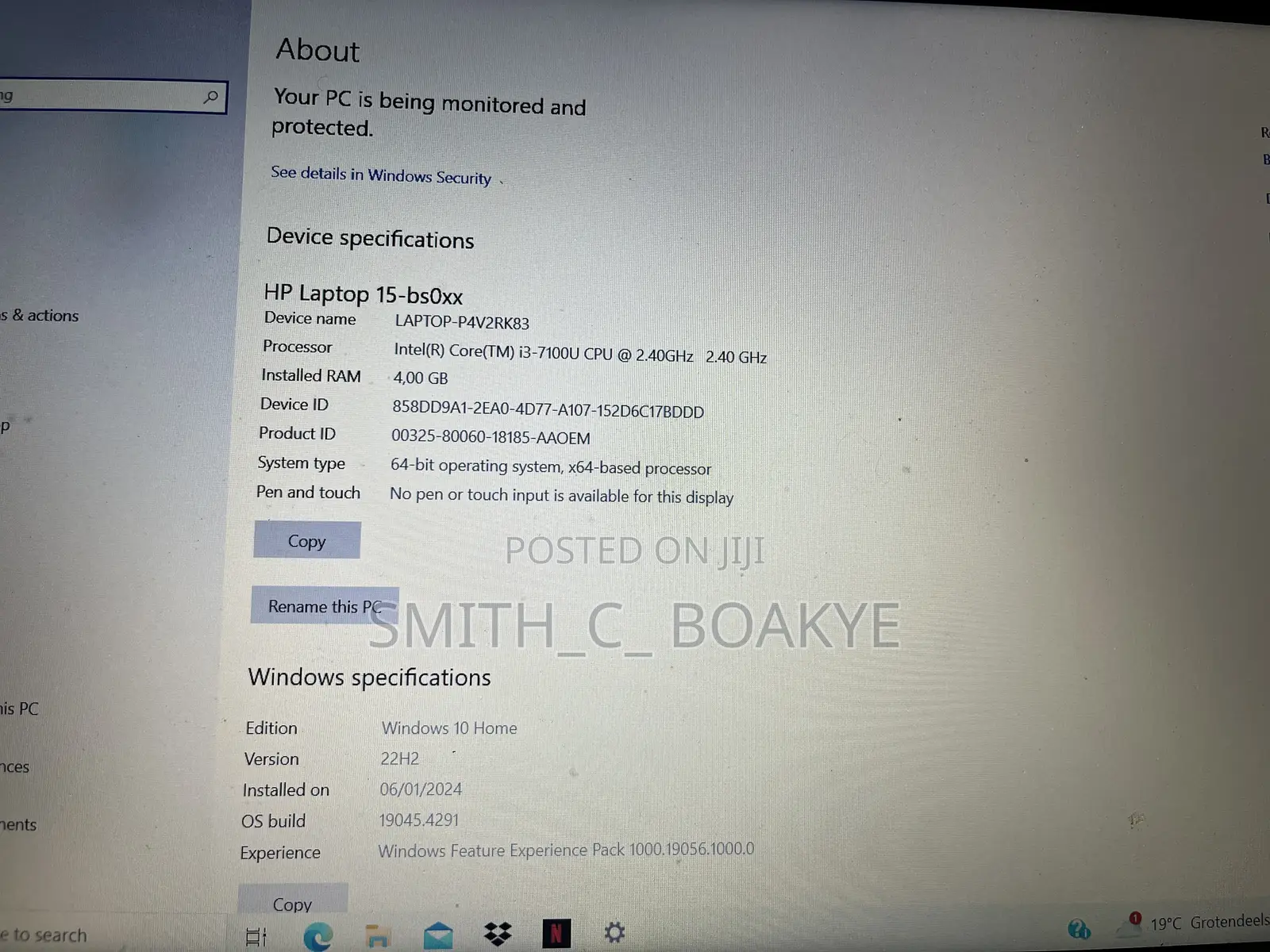 Laptop HP 4GB Intel Core I3 HDD 1T