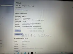 Laptop HP 4GB Intel Core I3 HDD 1T