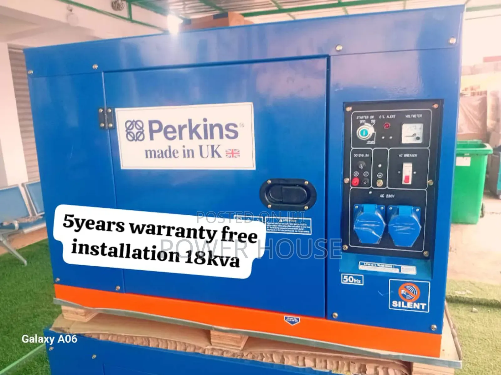 Rock Volt Source 18kva Generator 18kva Perkins Diesel