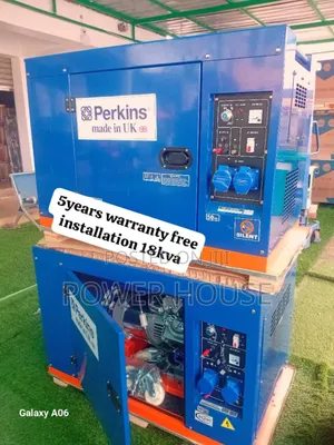 Rock Trinity Panel 18kva Diesel Generator 17.Cold Perkins