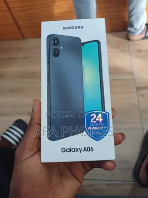 New Samsung Galaxy A06 128 GB Black