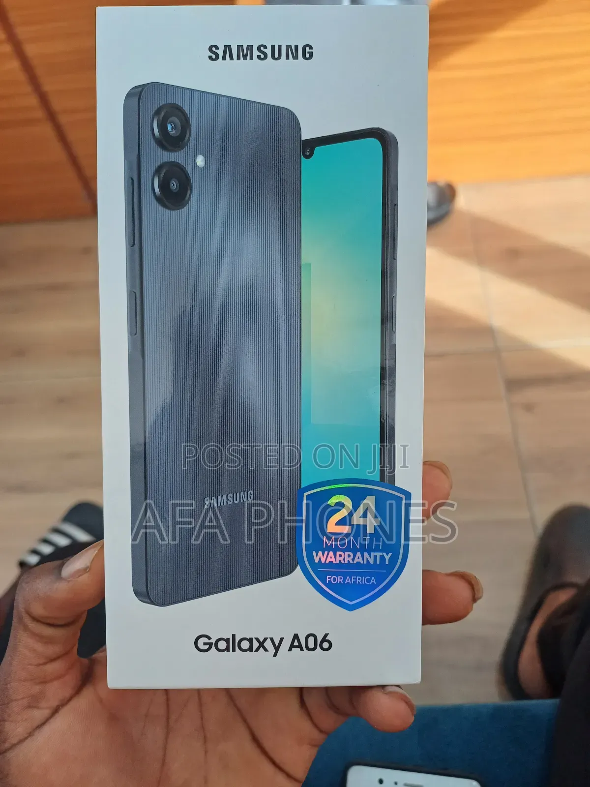 New Samsung Galaxy A06 128 GB Black