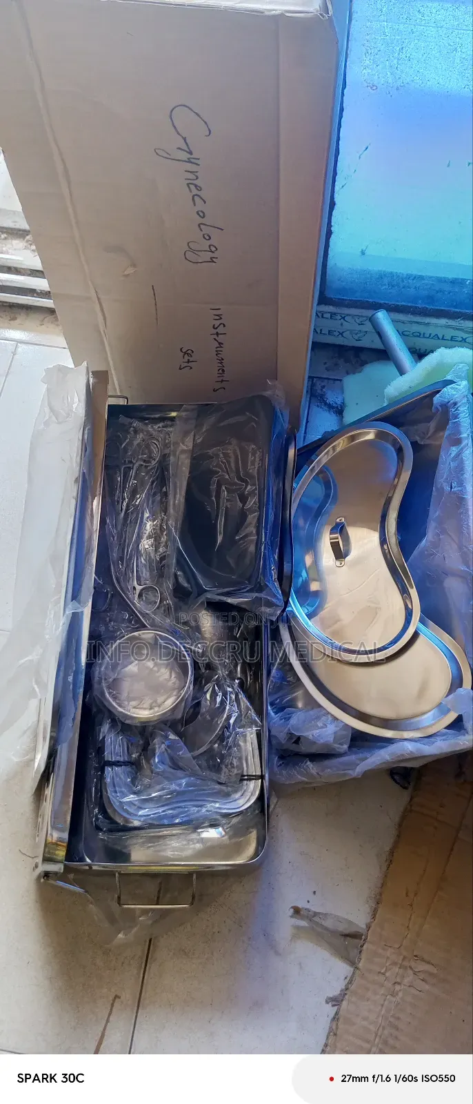 Gynaecology Instrument Set (Standard Packing)