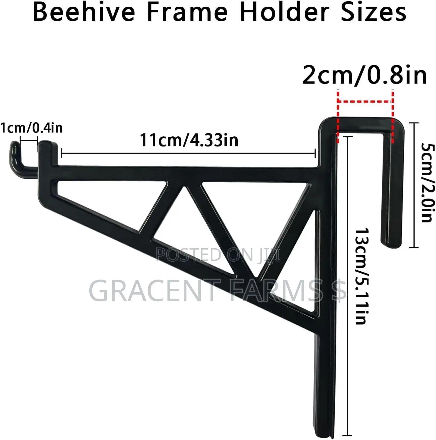 Beehive Frame/Top Bar Holder