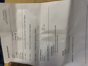 Customer Service CV