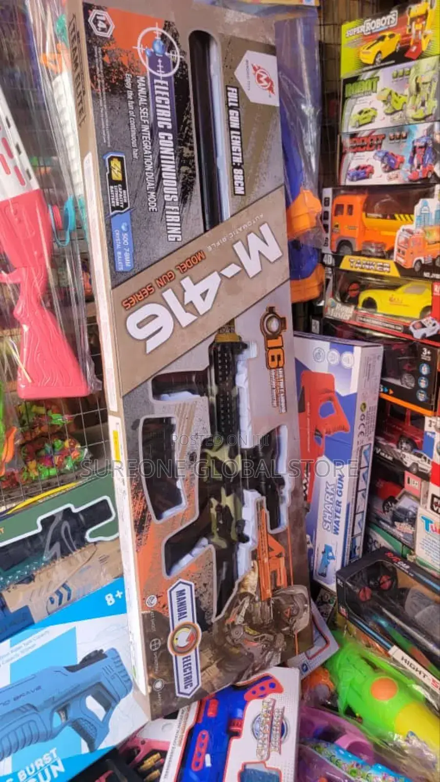 Electric Shooting Gel Blaster Gun M416