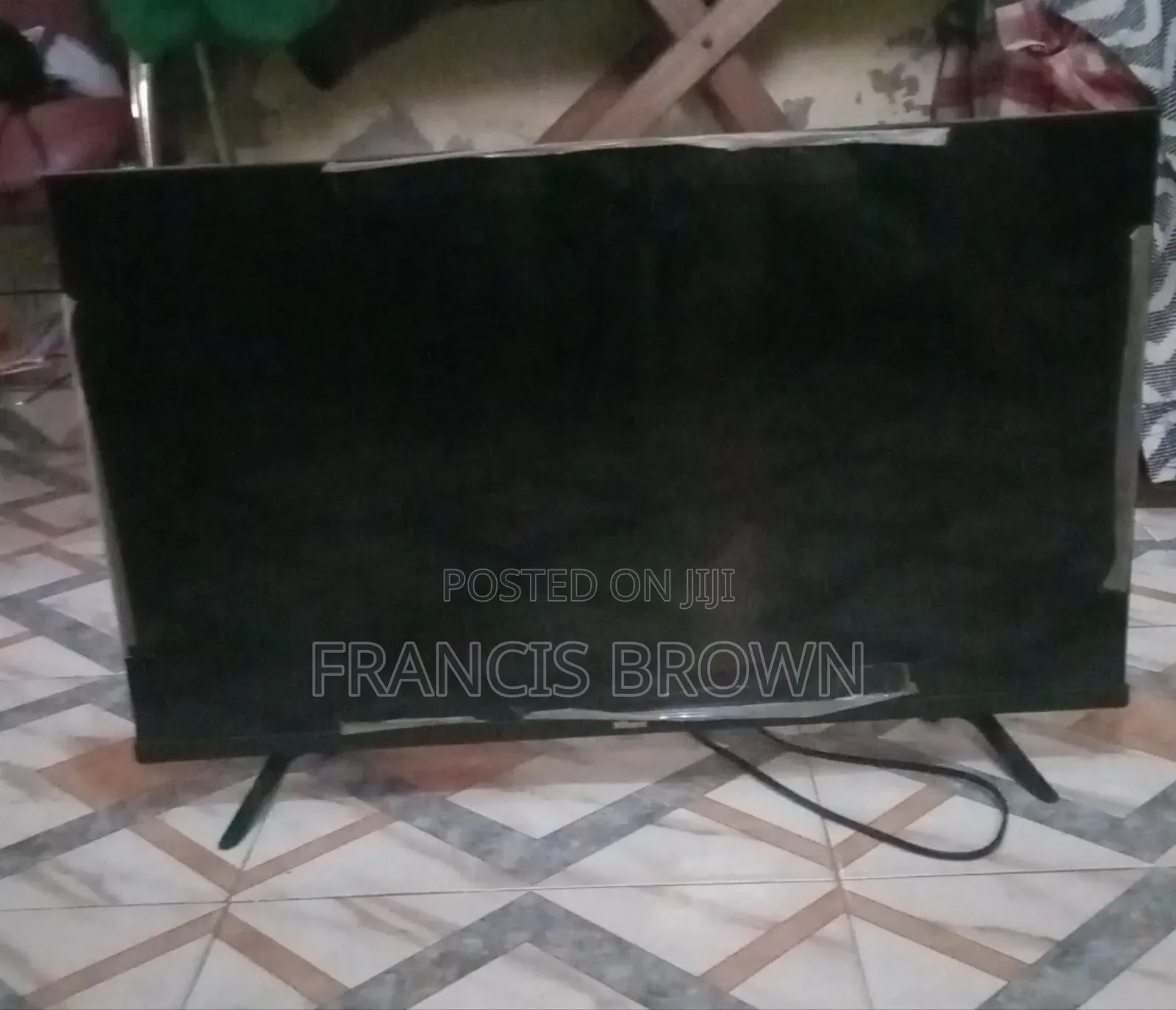 Flatscreen Tv Crashed