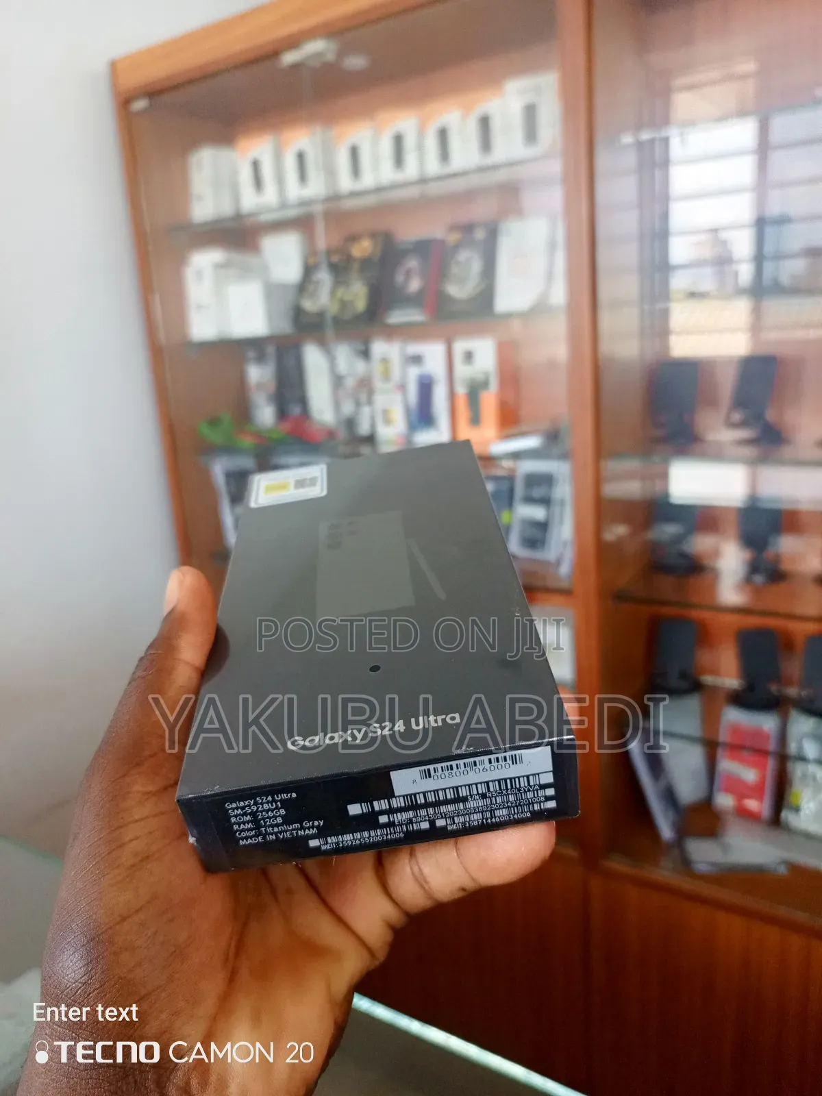 New Samsung Galaxy S24 Ultra 256 GB Black