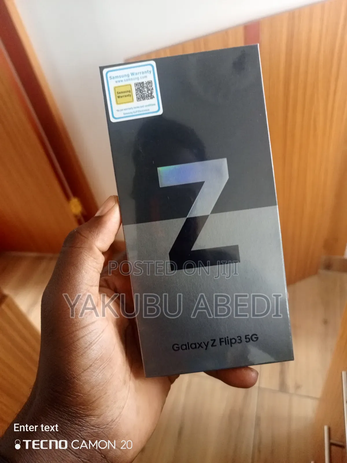 New Samsung Galaxy Z Flip3 5G 256 GB Black