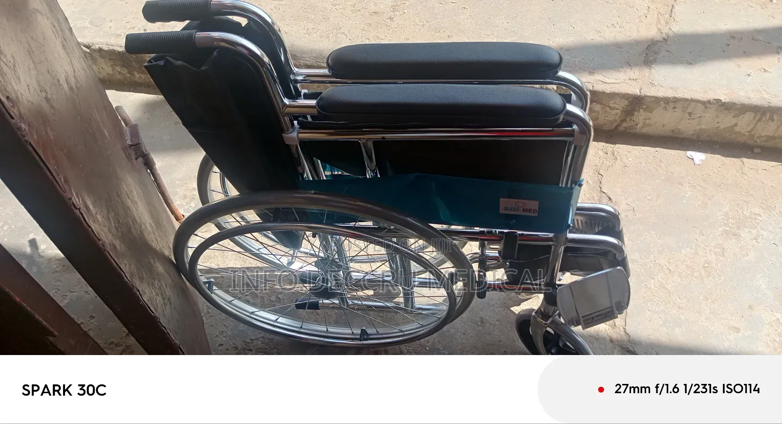 Foldable Wheel Wheelchair