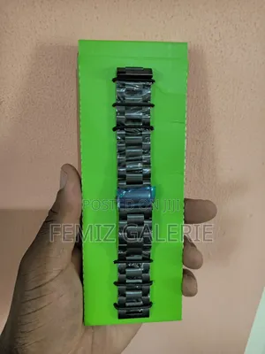 Oraimo Stainless Steel Watch Strap - Black Colour