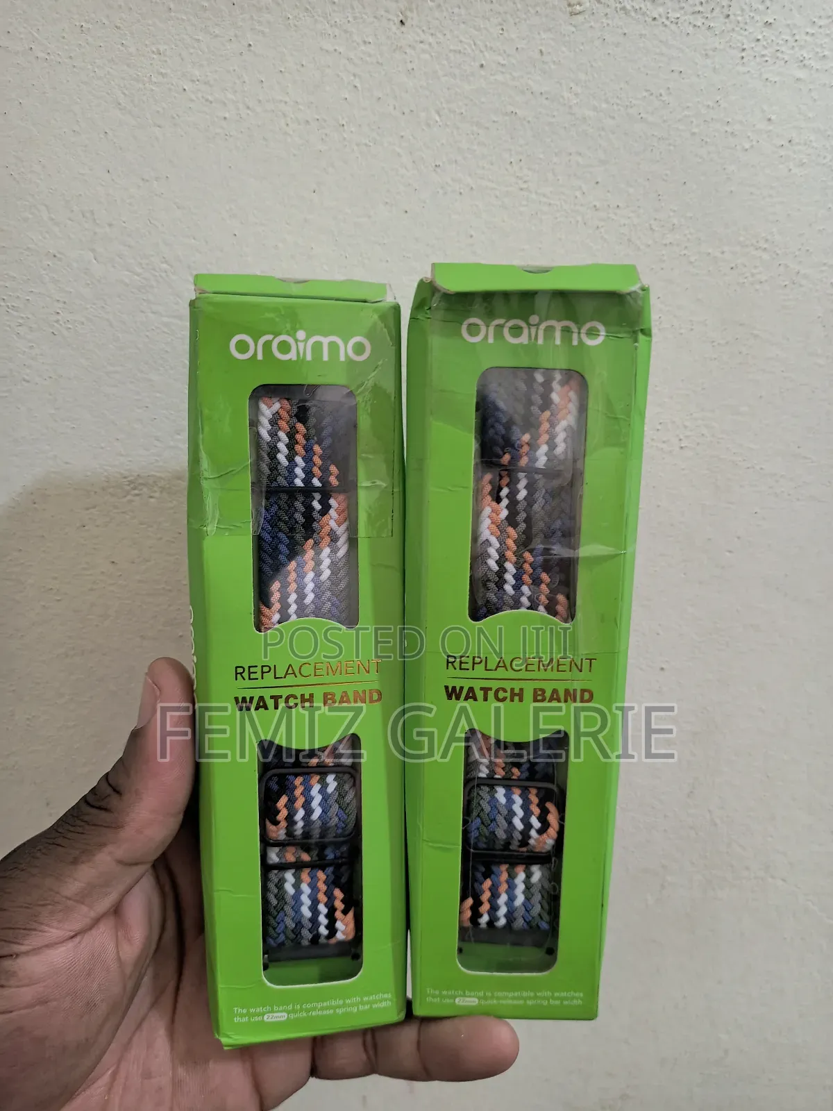 Oraimo Nylon Watch Strap - Dreamy Galaxy Colour