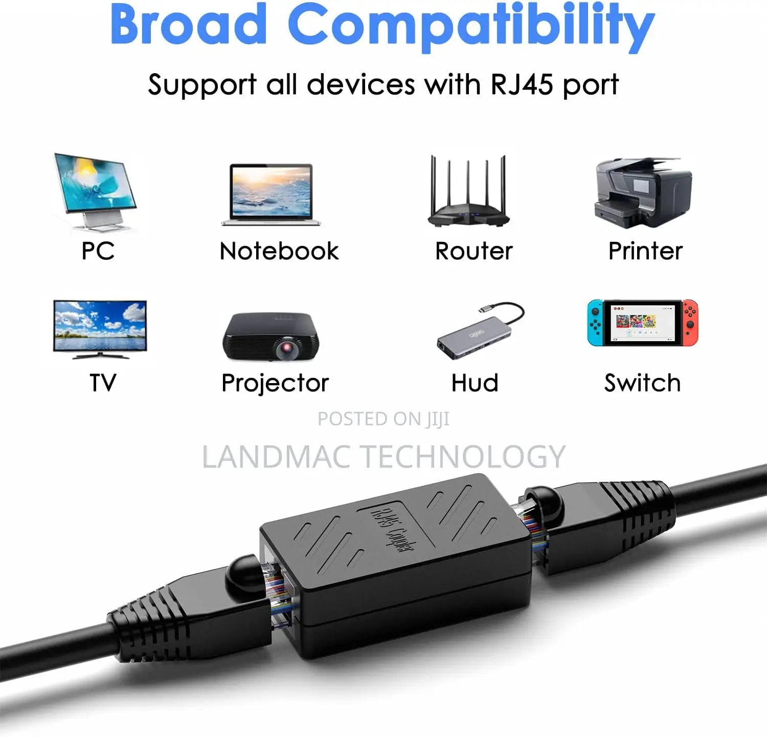 Lan Coupler (Rj45 Joiner)