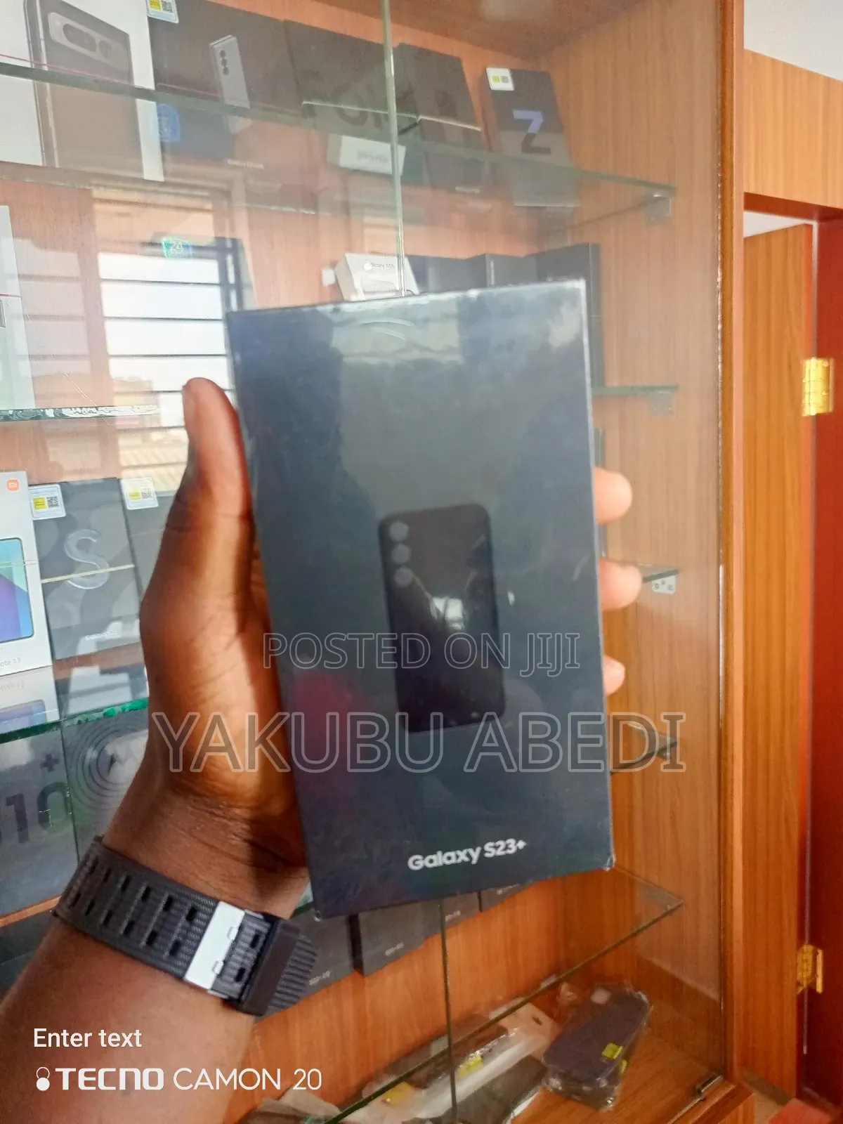New Samsung Galaxy S23 Plus 256 GB Black