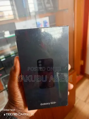 New Samsung Galaxy S23 Plus 256 GB Black