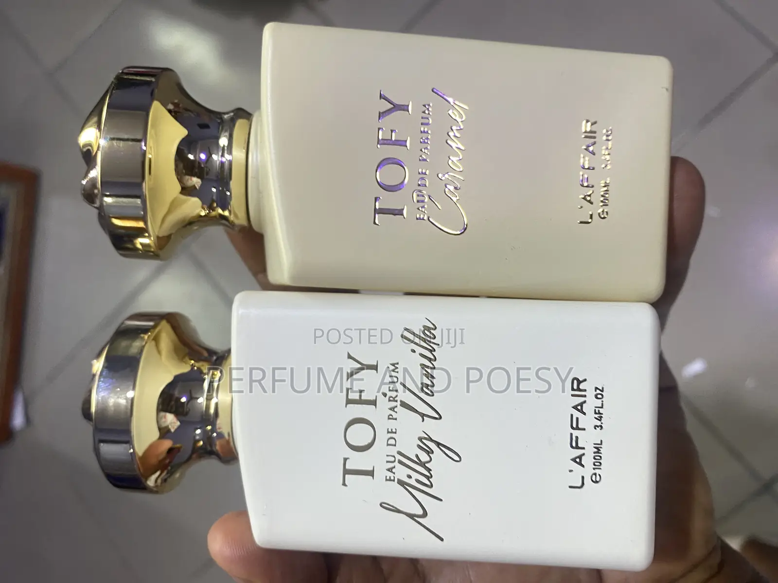Tofy Milky Vanilla and Tofy Caramel