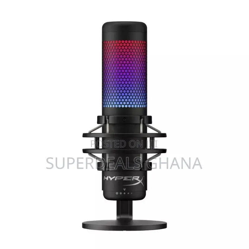 Hyperx Quadcast S Rgb Usb Microphone - Black & Brand New
