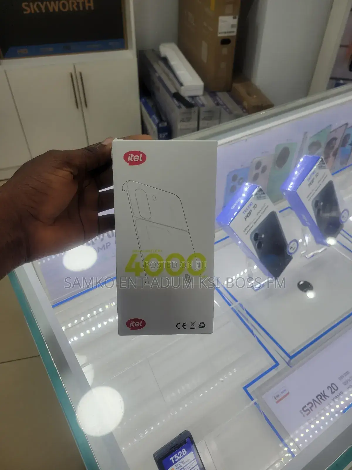 New Itel P70 64 GB Blue