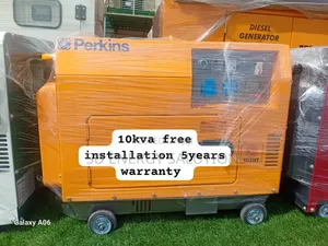 Pushing Power Forward Perkins 10kva Diesel 13000watts Diesel