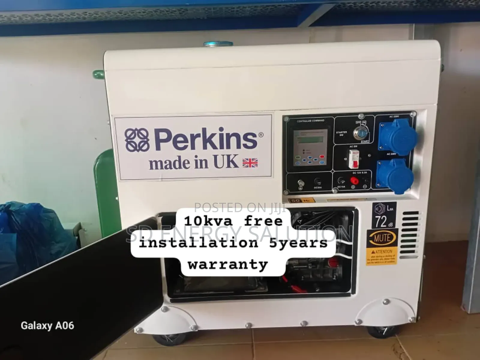 Silence Then Boom Perkins 10kva Diesel 13000watts Diesel