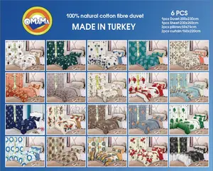 8 PCS Set Divet (Bedsheet, Curtains P Case)