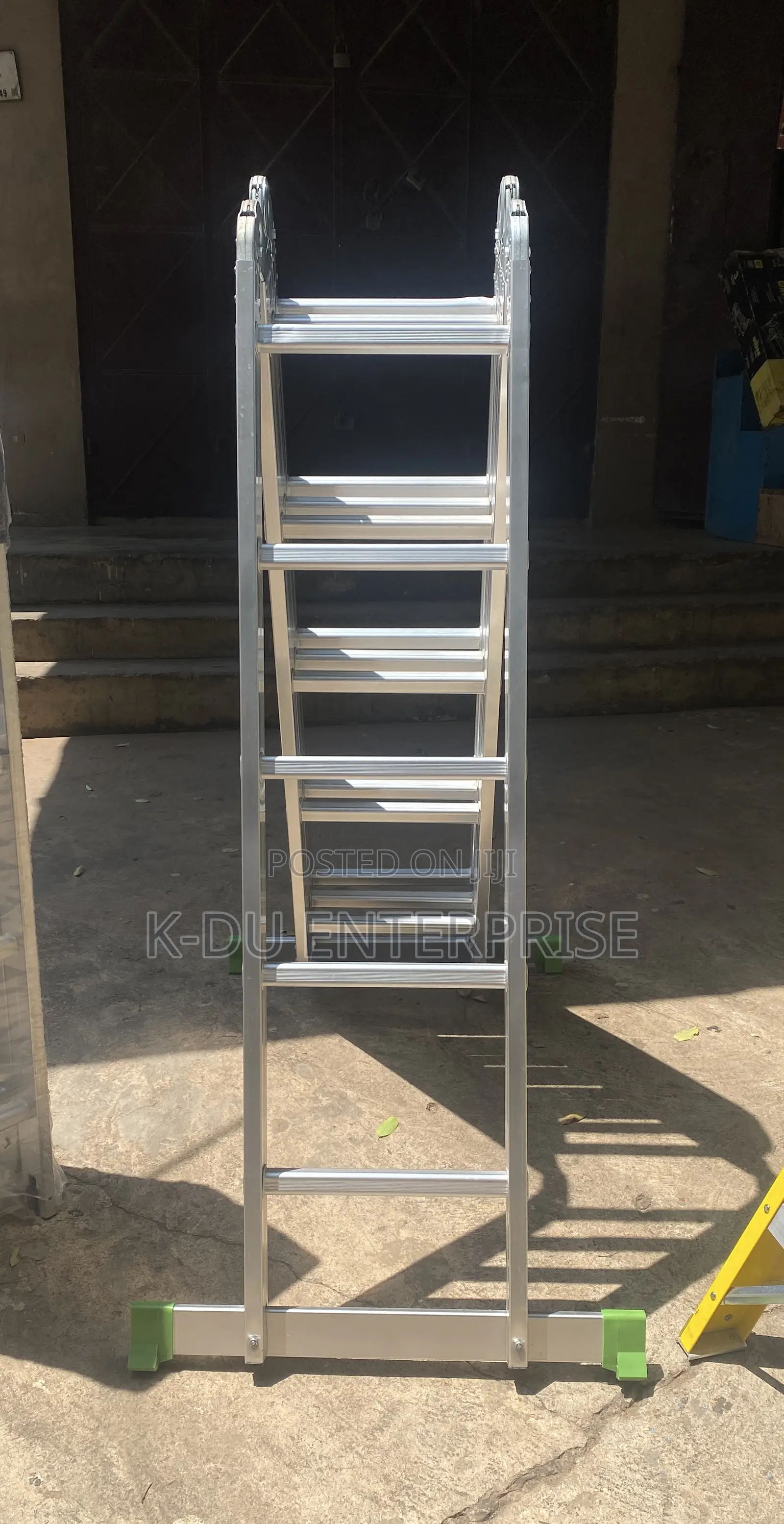 Folding Aluminum Ladder 5x4. 20ft