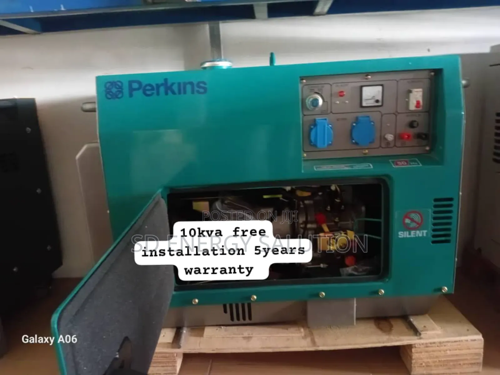 Power Banked Power Backed Perkins 10kva Diesel 13000watts
