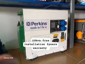 Zero Lag Full Output Perkins 10kva Diesel 13000watts Diesel