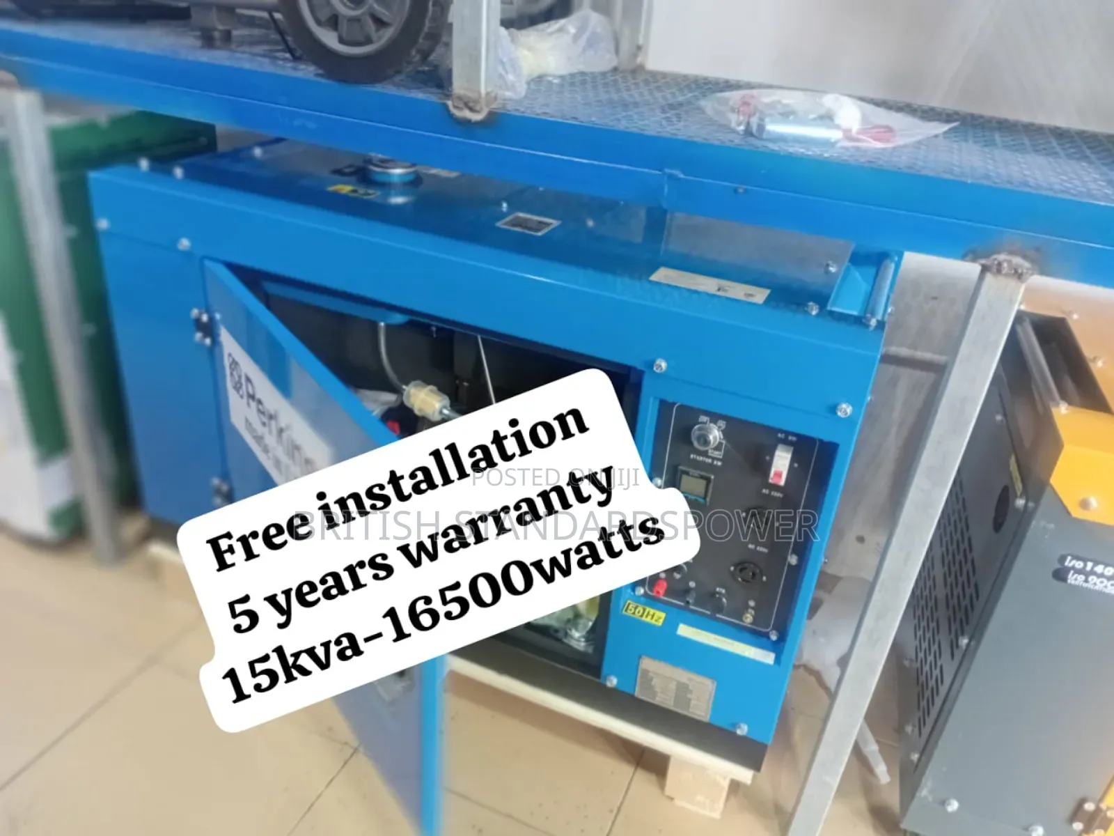 Unbeatable Performance 15kva Silent Diesel Genset