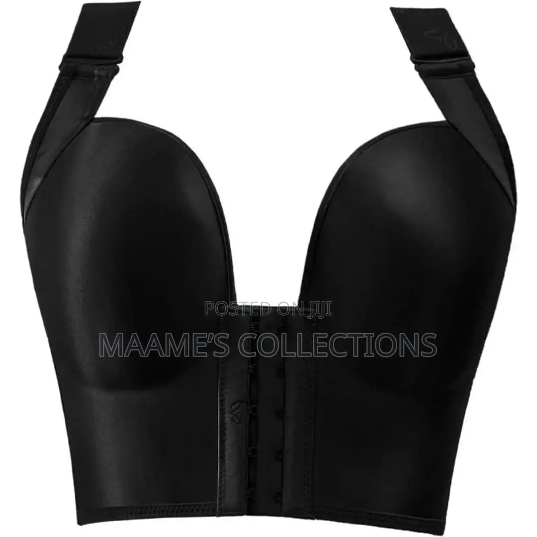 Coluckor Front Closure Back Smoothing Bra, Deep Cup Bras