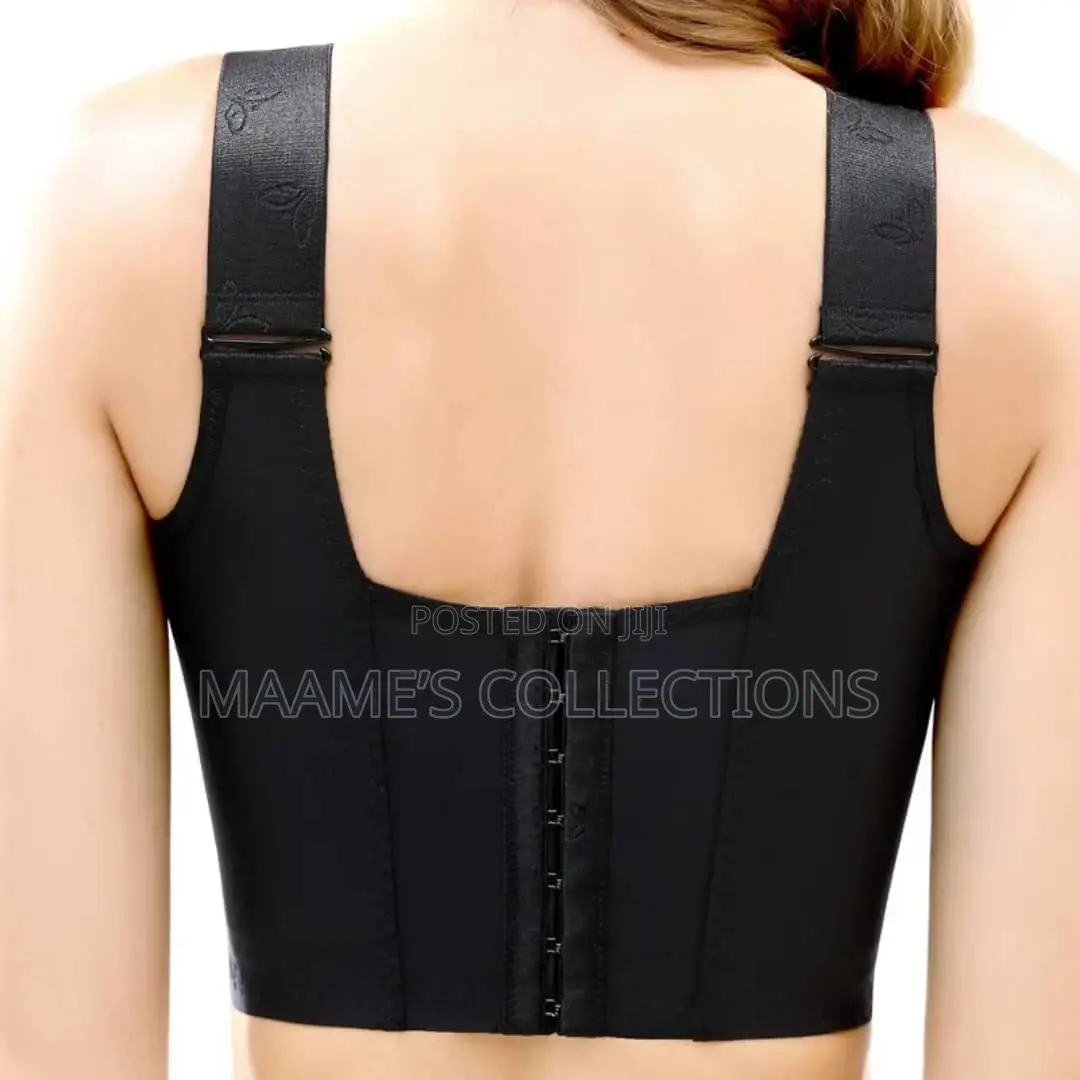 Coluckor Front Closure Back Smoothing Bra, Deep Cup Bras