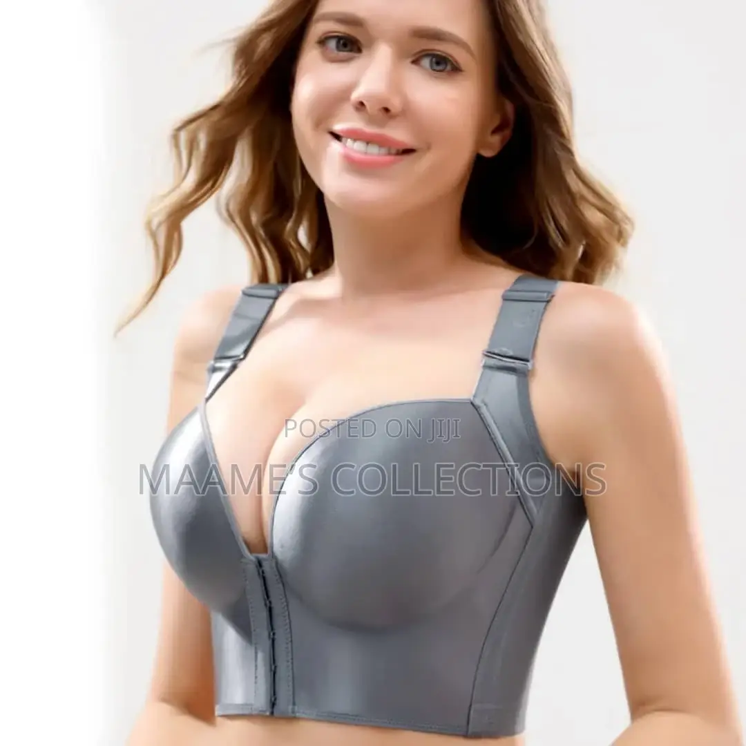 Coluckor Front Closure Back Smoothing Bra, Deep Cup Bras