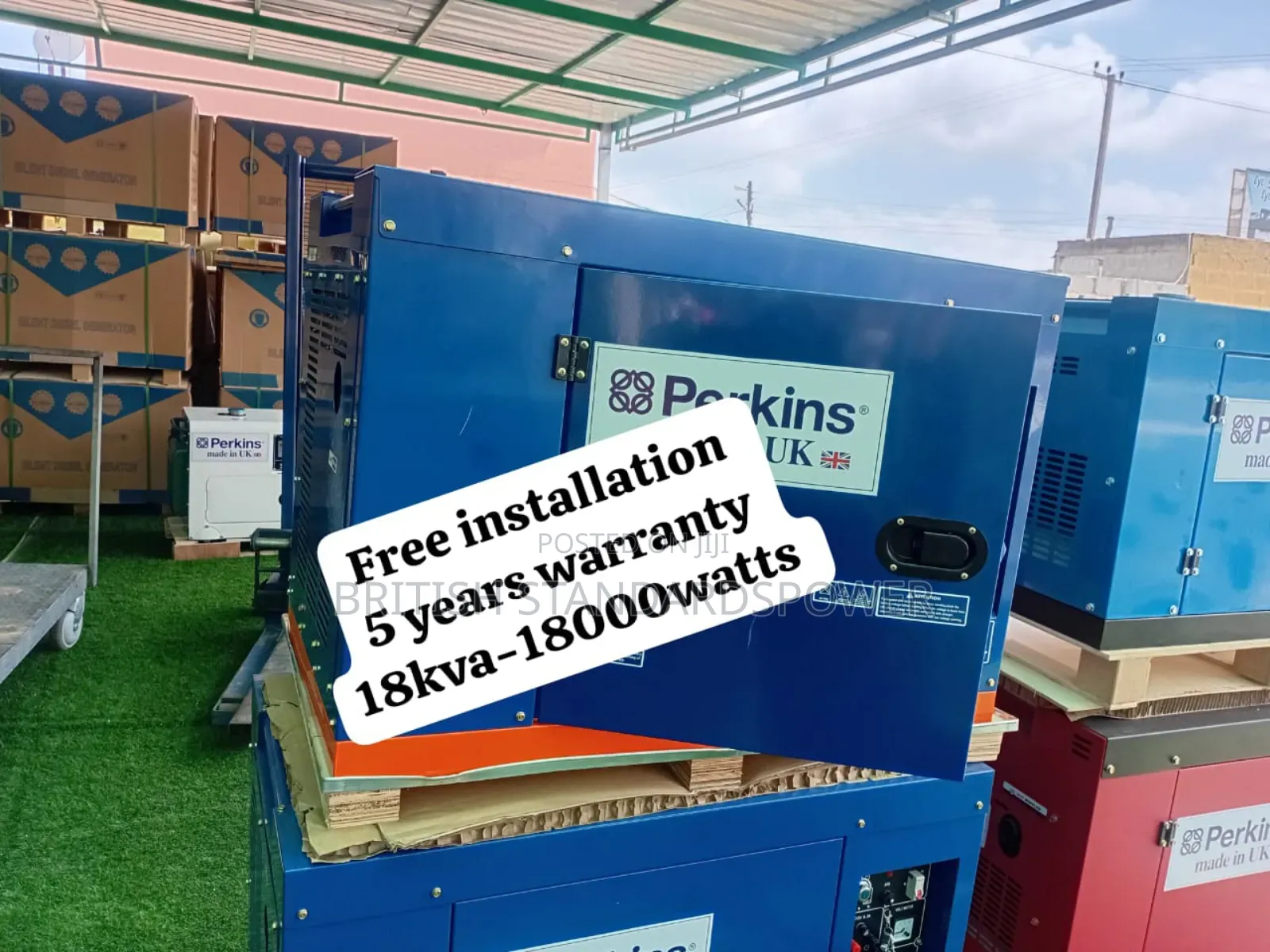 Enduring Reliability 18kva Silent Diesel Generator