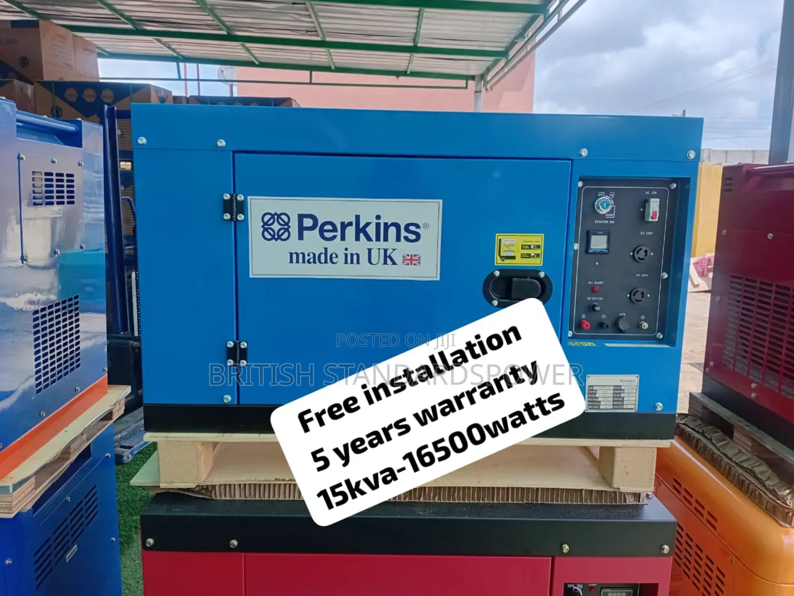 Prolonged Durability 15kva Silent Diesel Genset