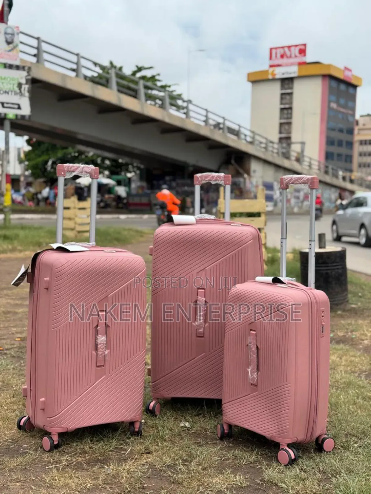 Pp Hard Side Luggage Set Double Wheels Trolling Suitcases