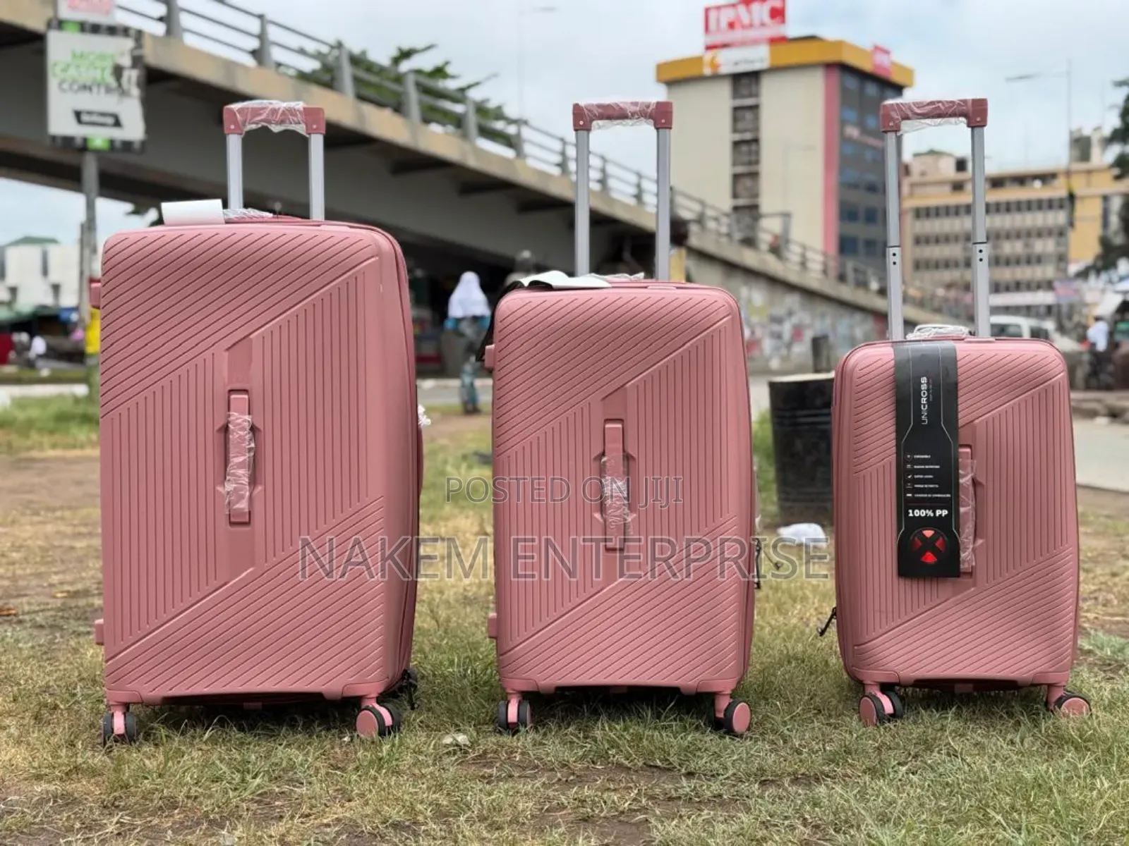 Pp Hard Side Luggage Set Double Wheels Trolling Suitcases