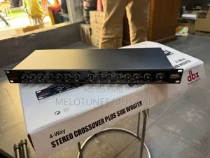 DBX 366xl 4-Way Stereo Crossover Plus Sub Woofer