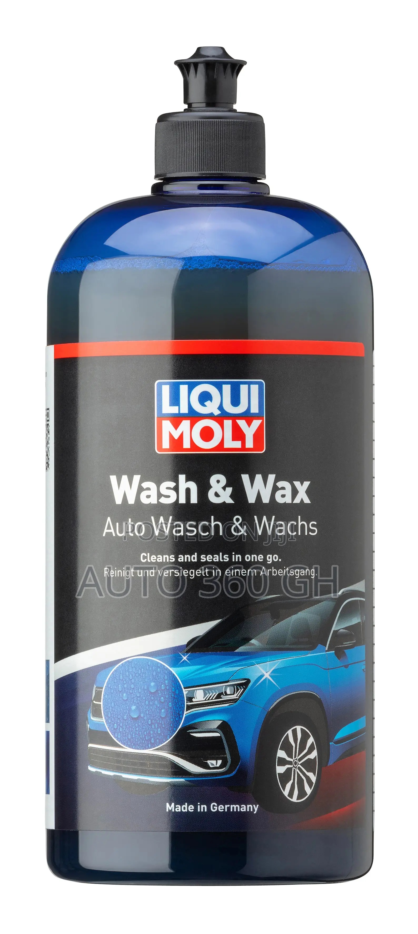 Liqui Moly Wash Wax (Free Sponge)
