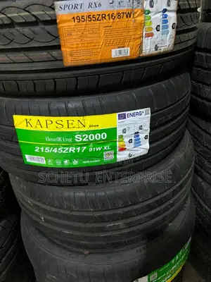 New Tires Available, All Sizes Included