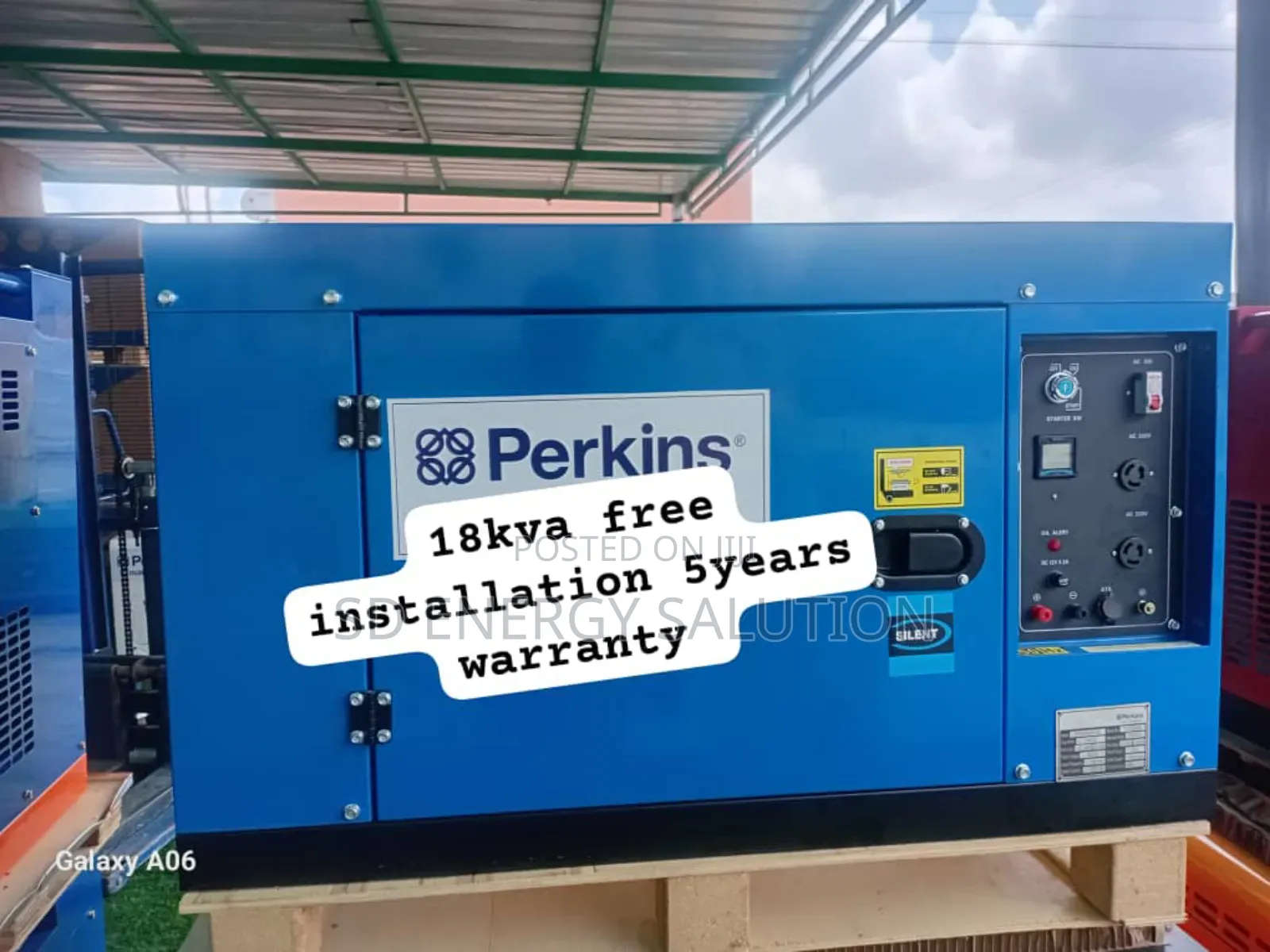 Turned for Performance Perkins 18kva Diesel Generator 18kva