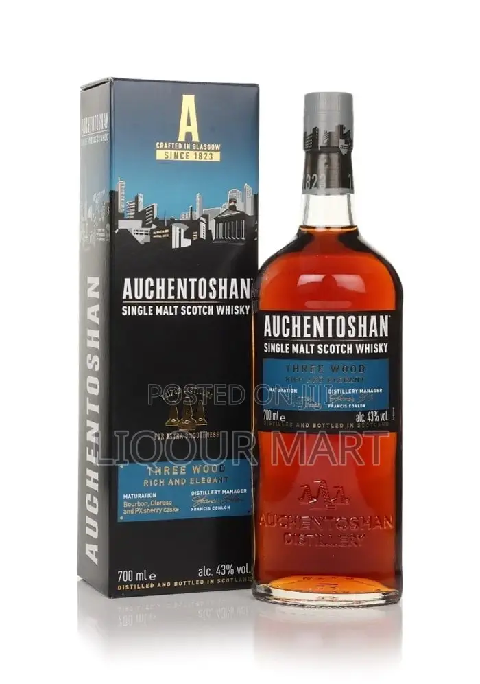 Auchentoshan Three Wood Scotch Whisky 700ml