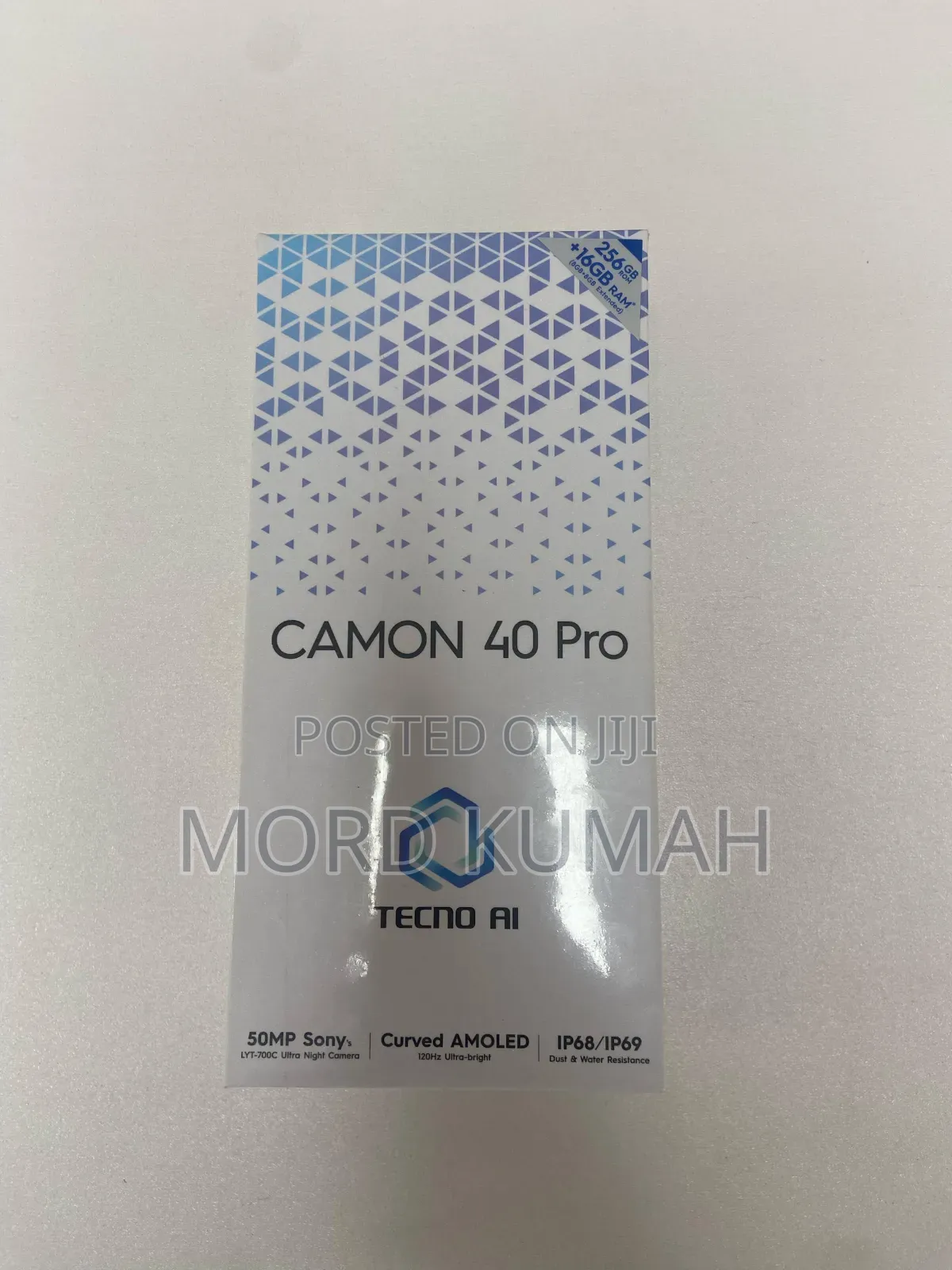 New Tecno Camon 40 Pro 256 GB Black