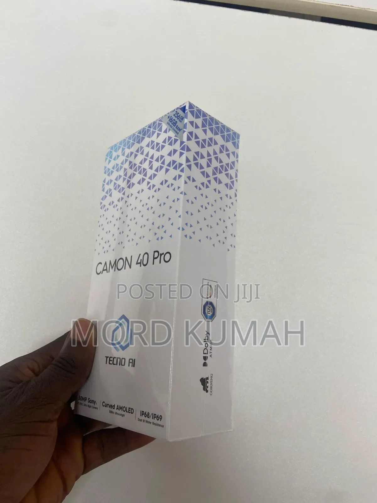 New Tecno Camon 40 Pro 256 GB Black