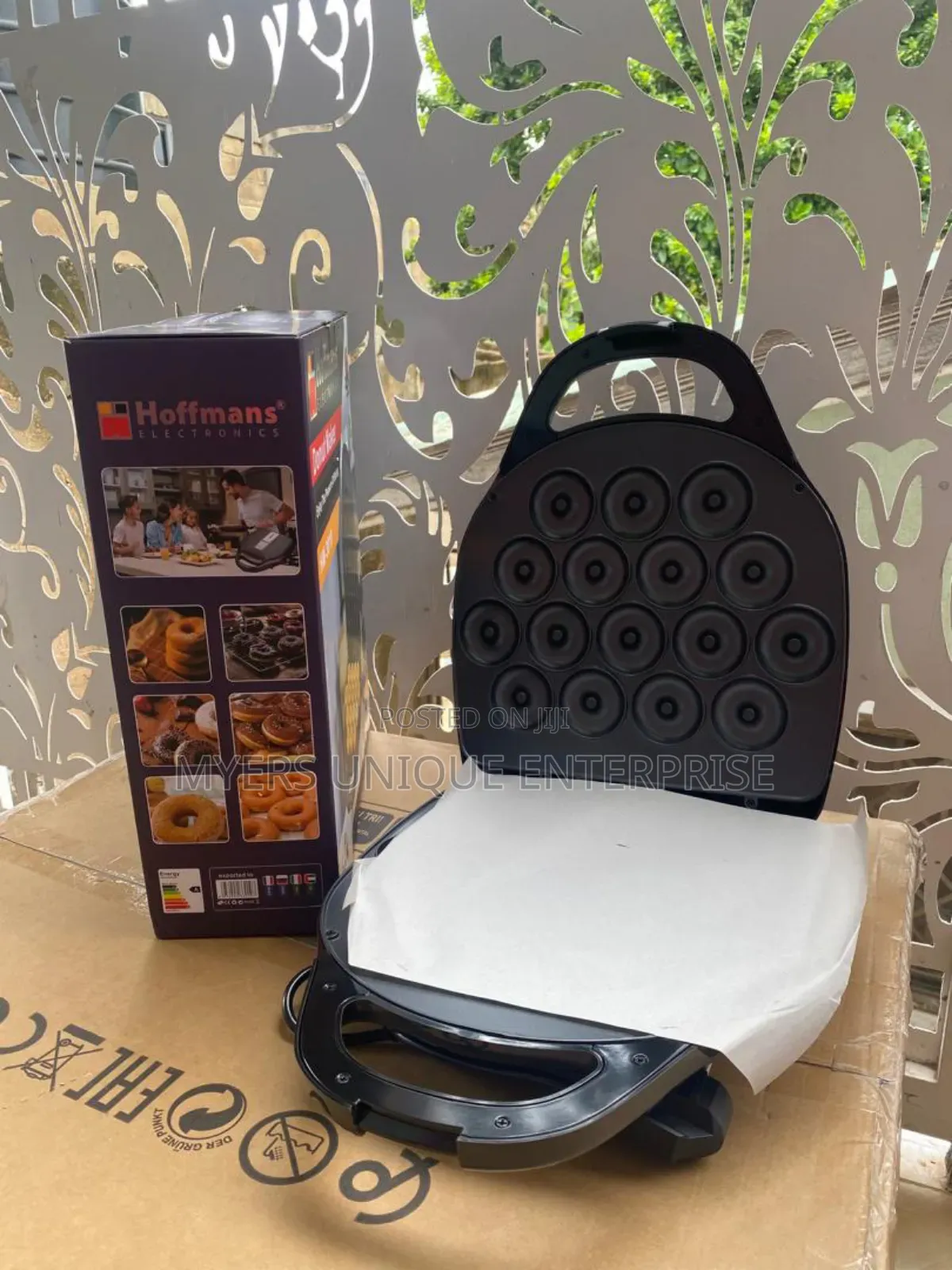 Sweet Doughnut With Hoffmans 16 Holes Doughnut Maker