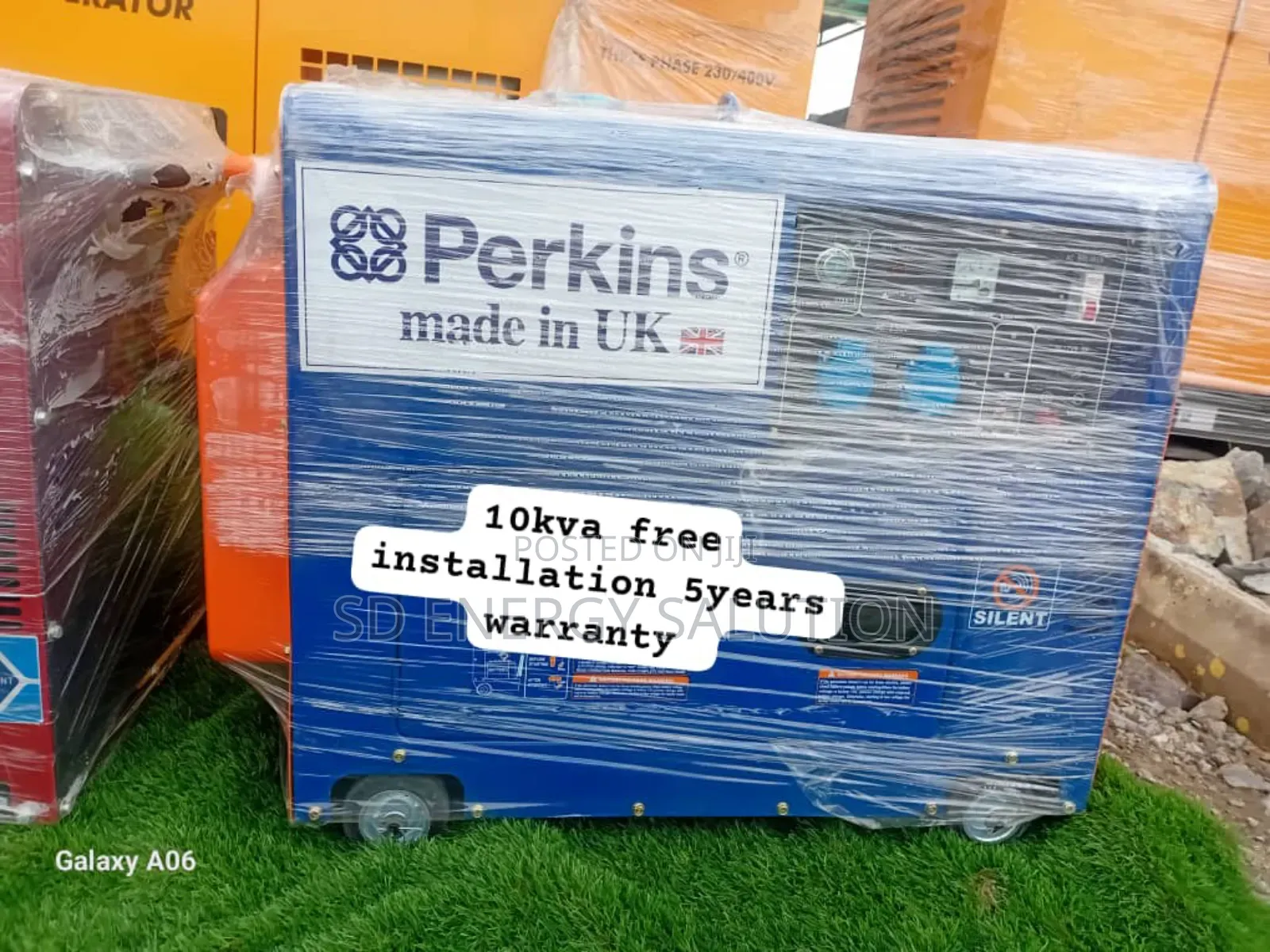 One World One Power Source Perkins 10kva 13000watts Diesel