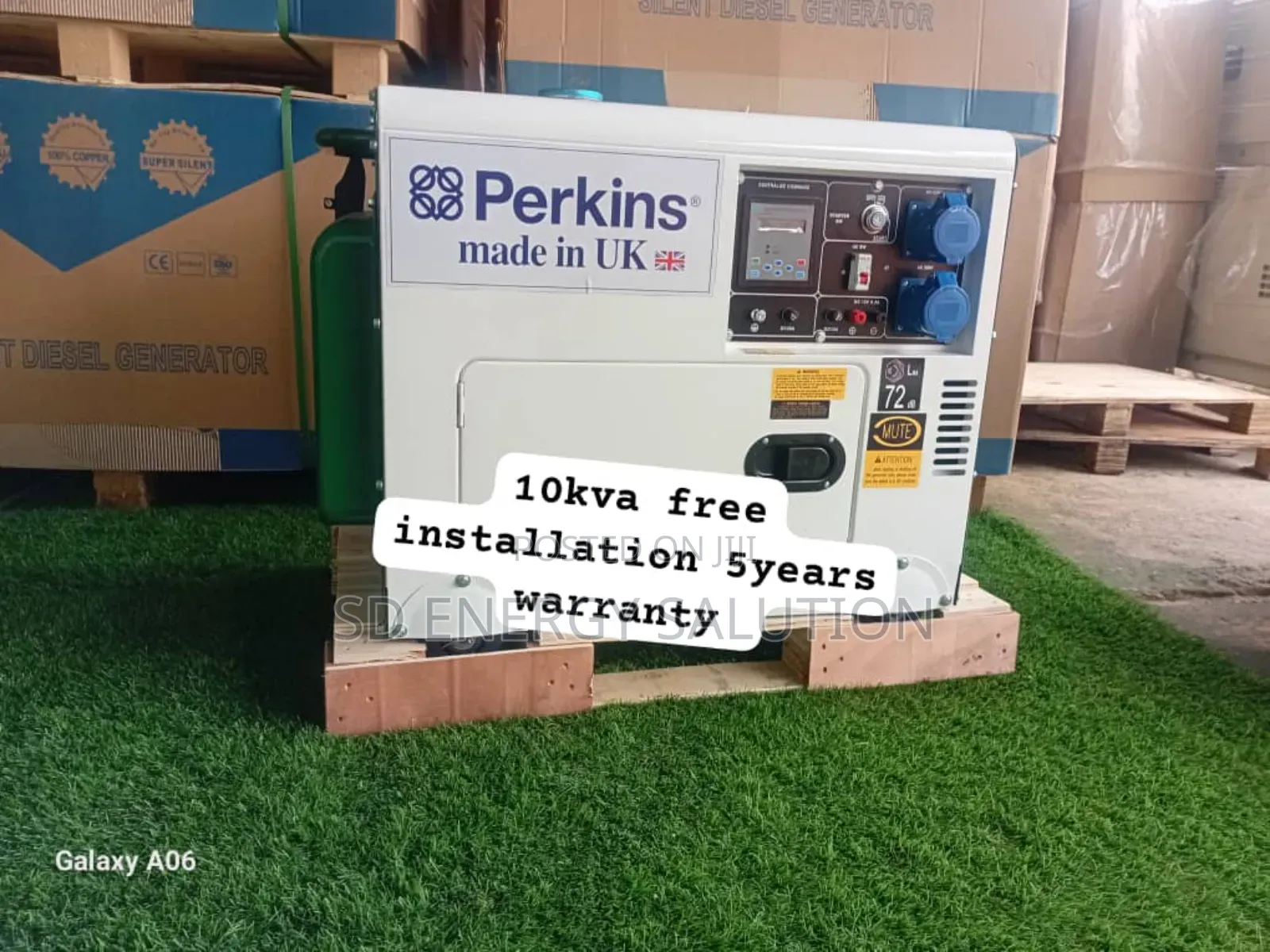 Modular Might Perkins 10kva Diesel 13000watts Diesel