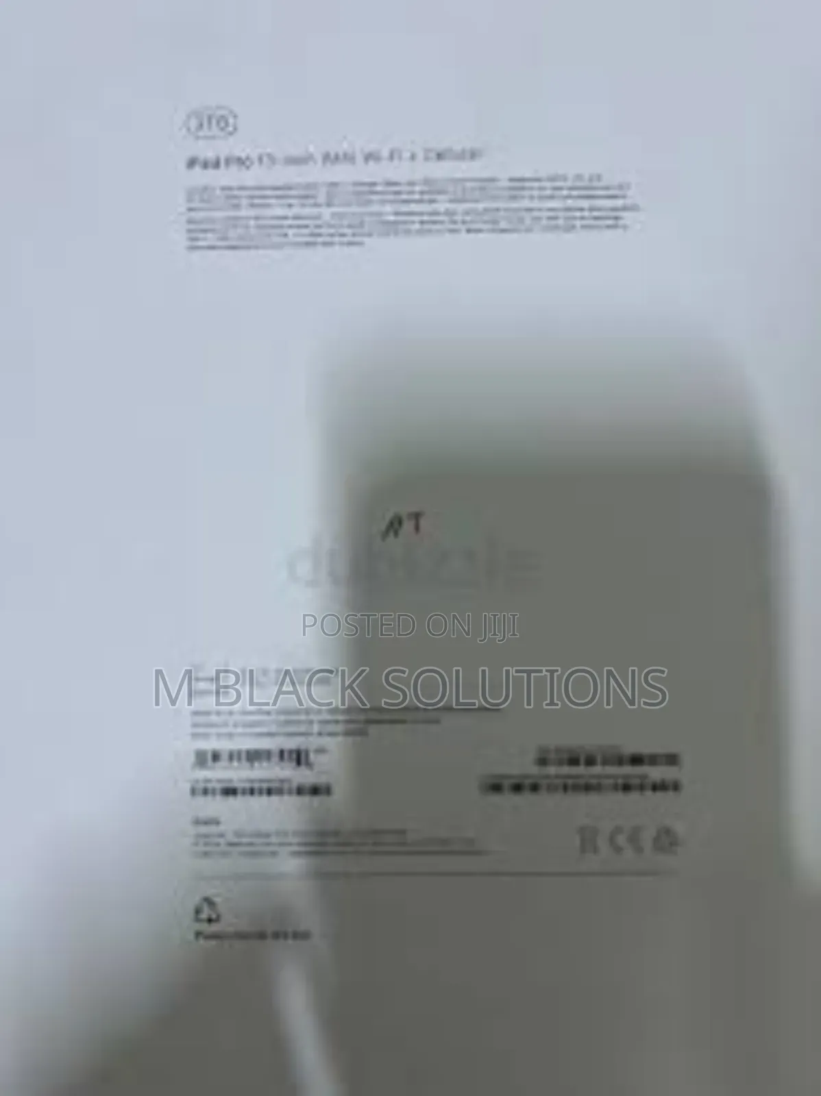 New Apple iPad Pro 2 TB Black